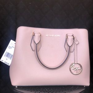 MICHAEL Michael Kors Camille Leather Satchel